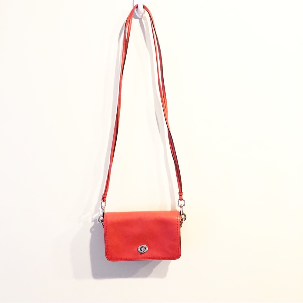 Coach Classic Small Orange Bag. - Picture 1 of 7